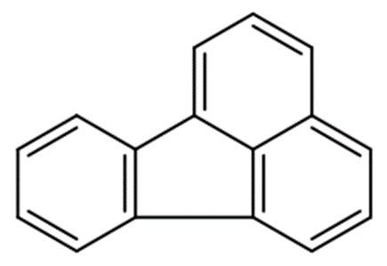 Structural representation of Benzo[j,k]fluorene